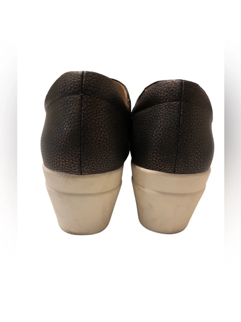 Naturalizer Black Slip-On Wedge Sneakers size 10W